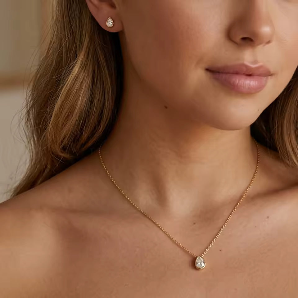 Aideen Teardrop Set