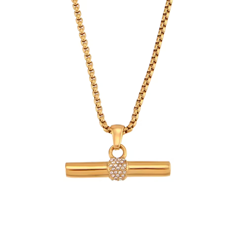 Fern T-Bar Necklace