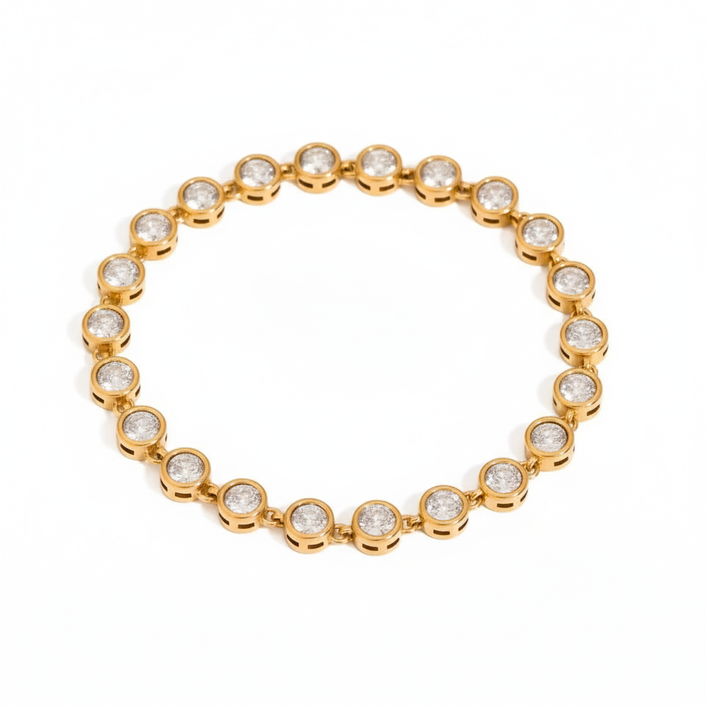 Sienna Bracelet Close-up Plain Background