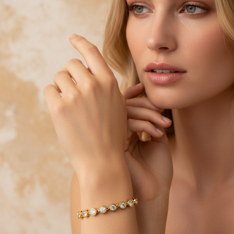 Sienna Bracelet Editorial Portrait - Fitted